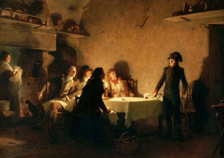 Jean Lecomte Du Nouy The supper of Beaucaire Germany oil painting art